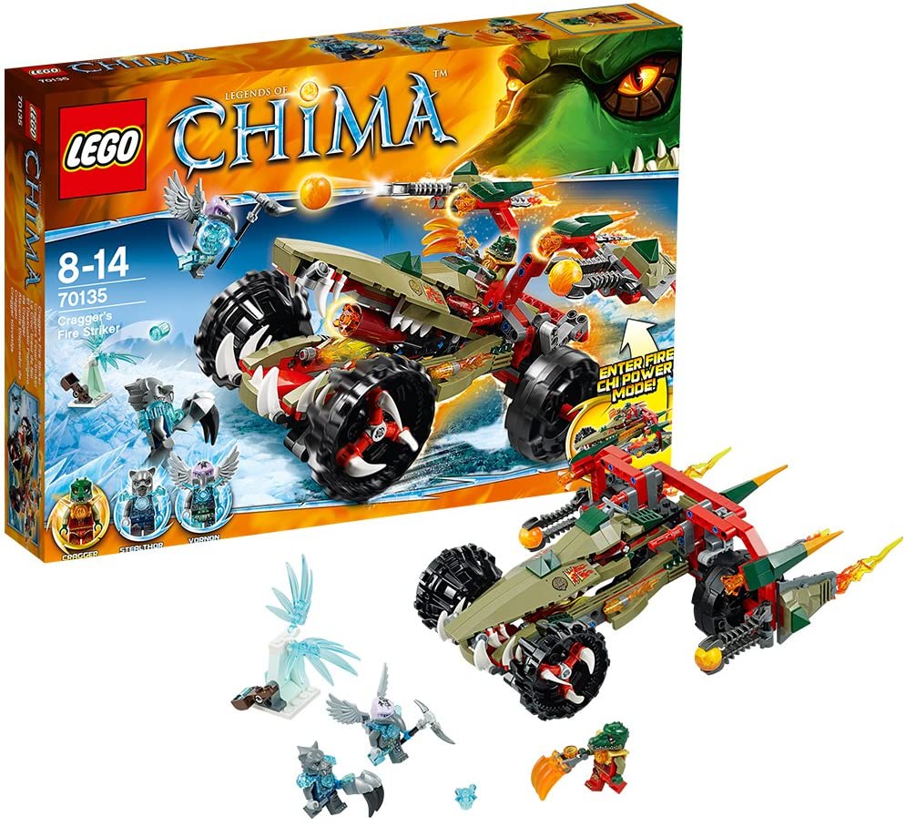 70135 Chima Craggers Fire Striker (Retired) (New Sealed)