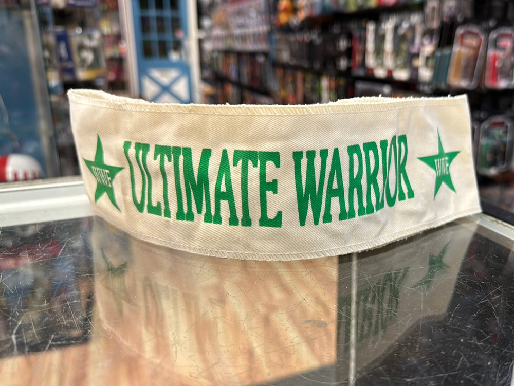 Ultimate Warrior Bandana 36” (Vintage WWF WWE, Titan Sports)