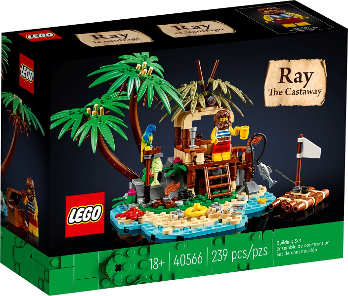 40566 Ray The Castaway (Retired) (New Sealed)