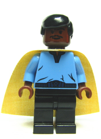SW0105 Lando Calrissian, Cloud City Outfit (Smooth Hair)