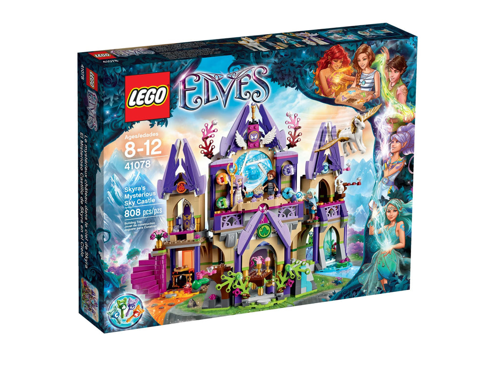 41078 Elves Skyra's Mysterious Sky Castle (Retired) (Certified Complete)
