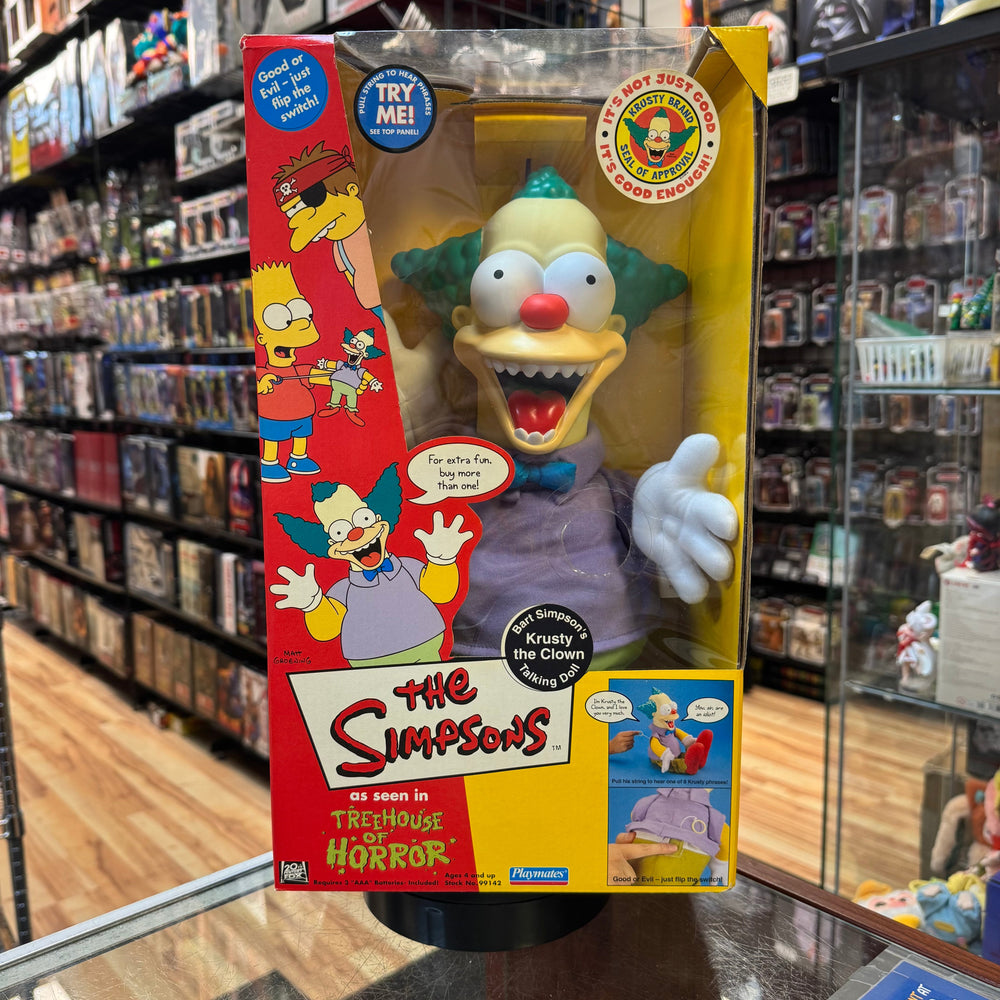 Talking Krusty the Clown (The Simpsons, Playmates) **WORKING**