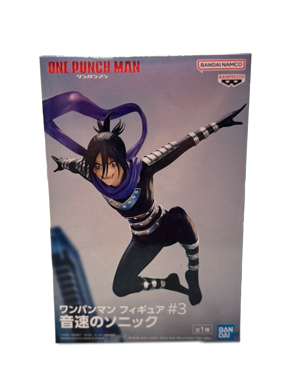 Speed O' Sound Sonic Statue (One Punch Man, Banpresto Bandai)