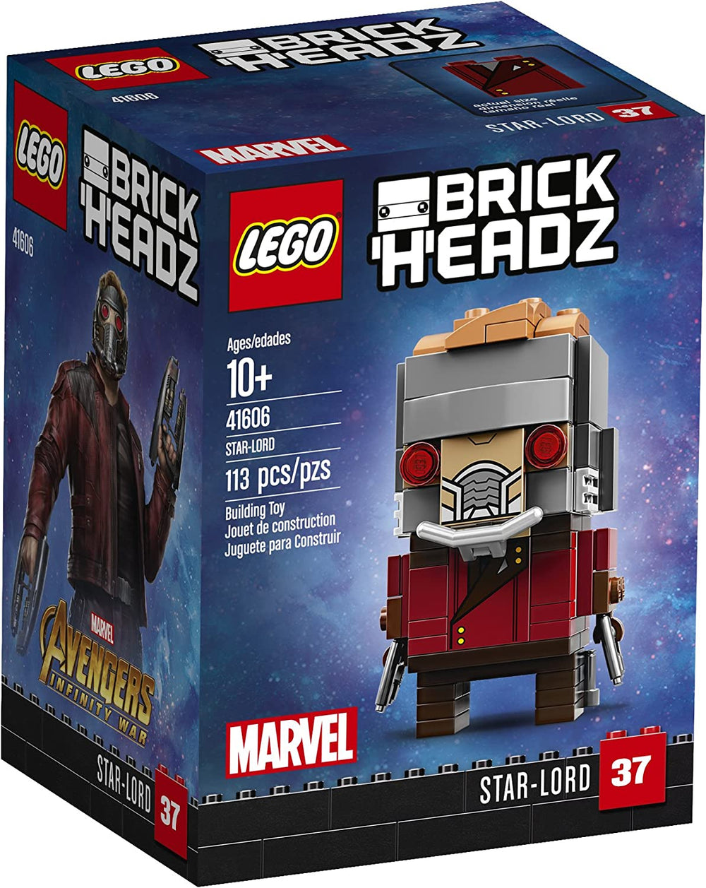 41606 Star Lord Brickheadz (Retired) (New Sealed)