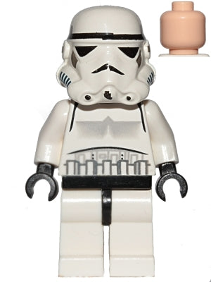 SW0036a Imperial Stormtrooper - Light Nougat Head