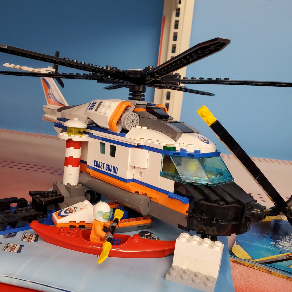 60166 Heavy Duty Rescue Helicopter (Retired) (Previously Owned)