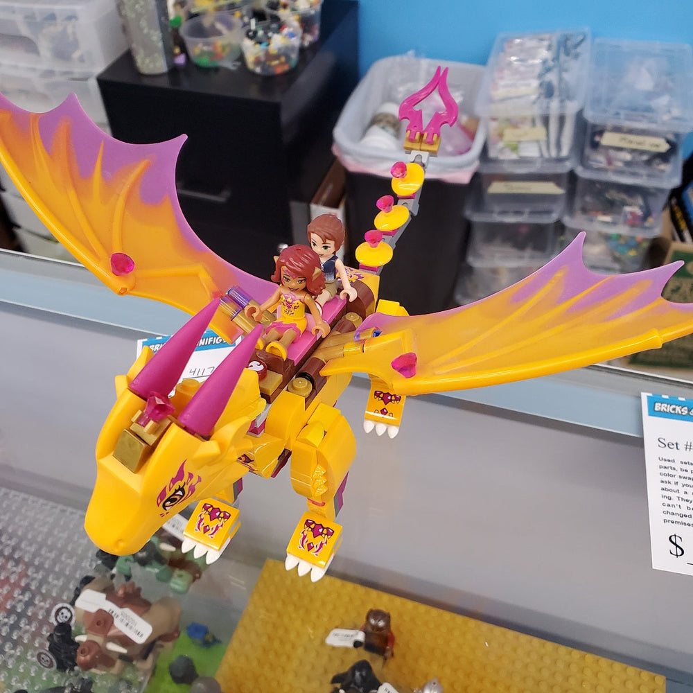 41175 Fire Dragon's Lava Cave (Retired) (Previously Owned)