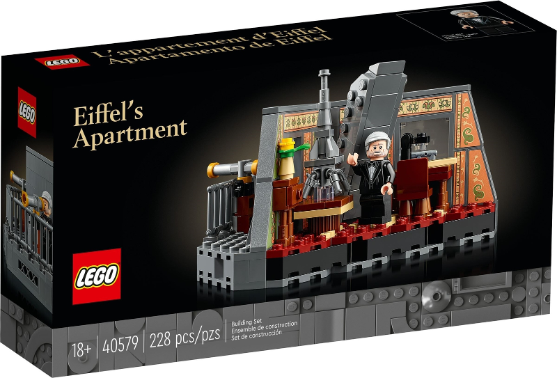 40579 Eiffel's Apartment (Retired) (New Sealed)