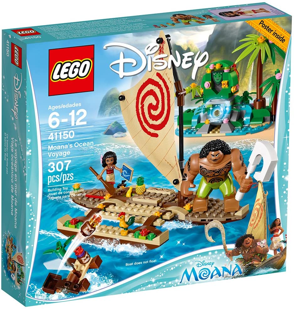 41150 Disney Princess Moana's Ocean Voyage (Retired) (New Sealed)