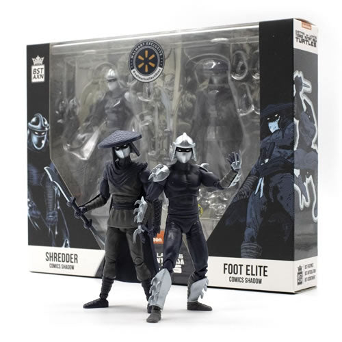 Shadow Villains Shredder & Foot Soldier (Loyal Subjects BST, TMNT)