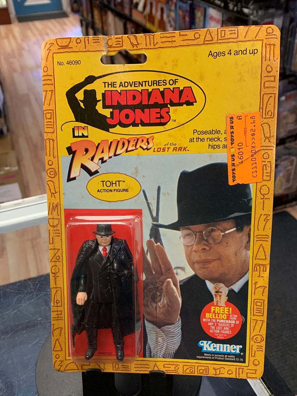Toht 4 Back(Vintage Indiana Jones ROTA, Kenner) Sealed
