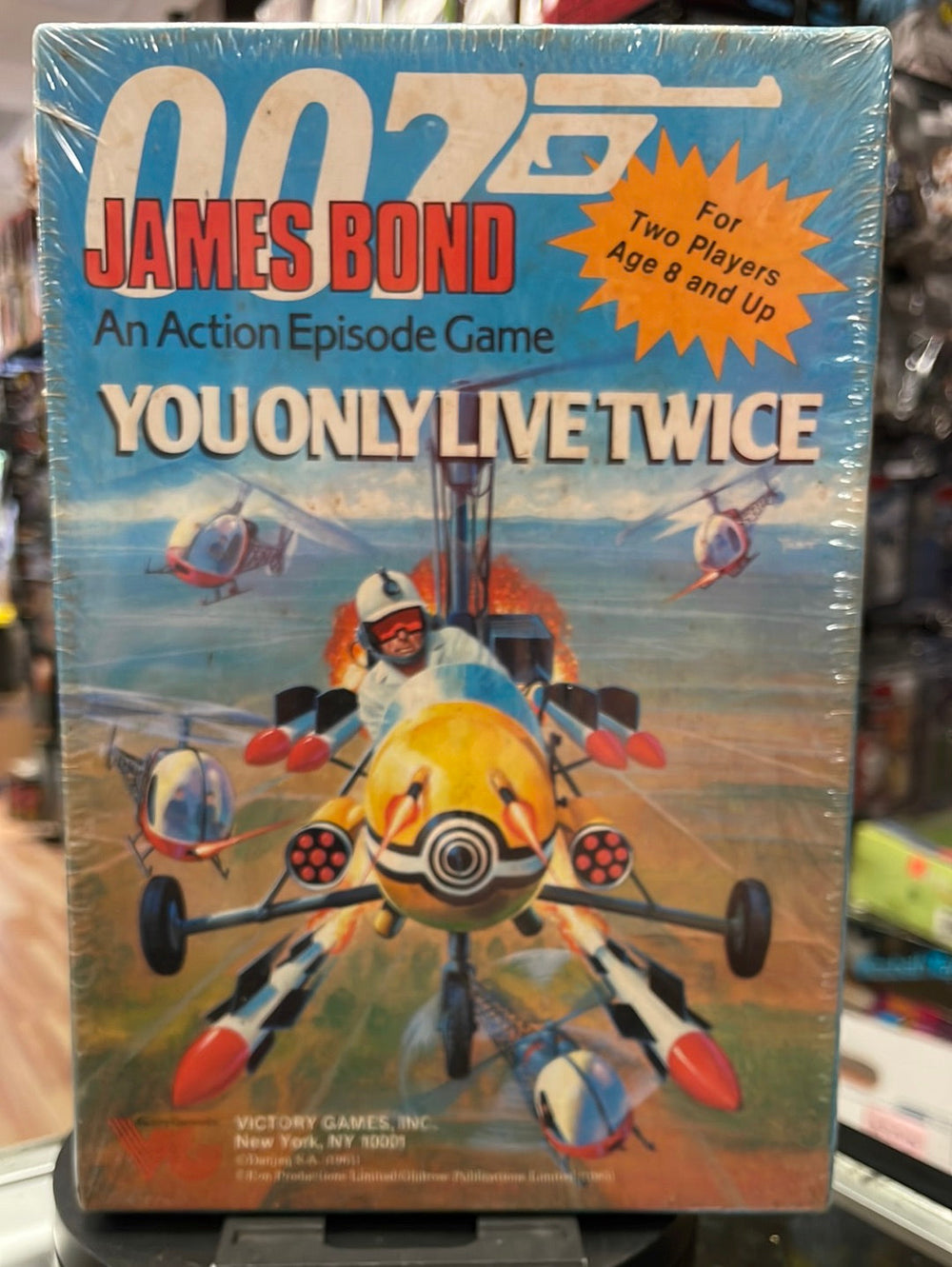 You Only Live Twice Action Episode Game (Vintage 007 James Bond, Victory Games) Sealed
