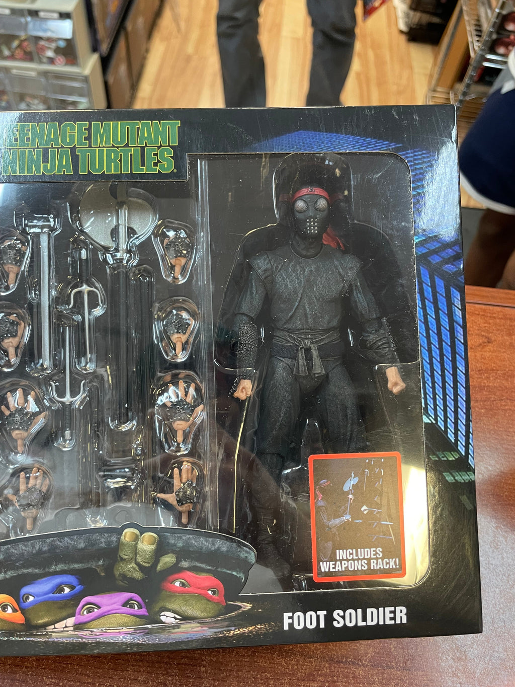 Foot Soldier 2 Pack (TMNT Ninja Turtles, NECA) *SEALED* product image 4, provided for visual reference and product detail