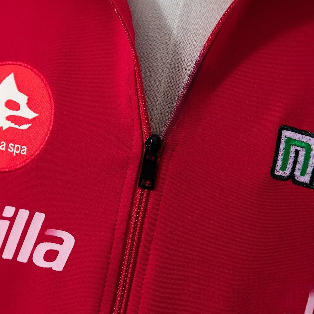 AS Roma Windbreaker 1988-1989 Red Football Soccer Jacket product image 5