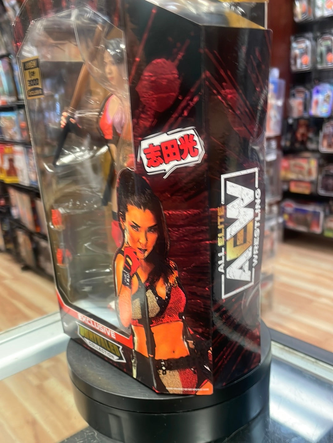 Shida Chase 1 of 3000 (Jazwares, AEW All Elite Wrestling) product image 12, provided for visual reference and product detail