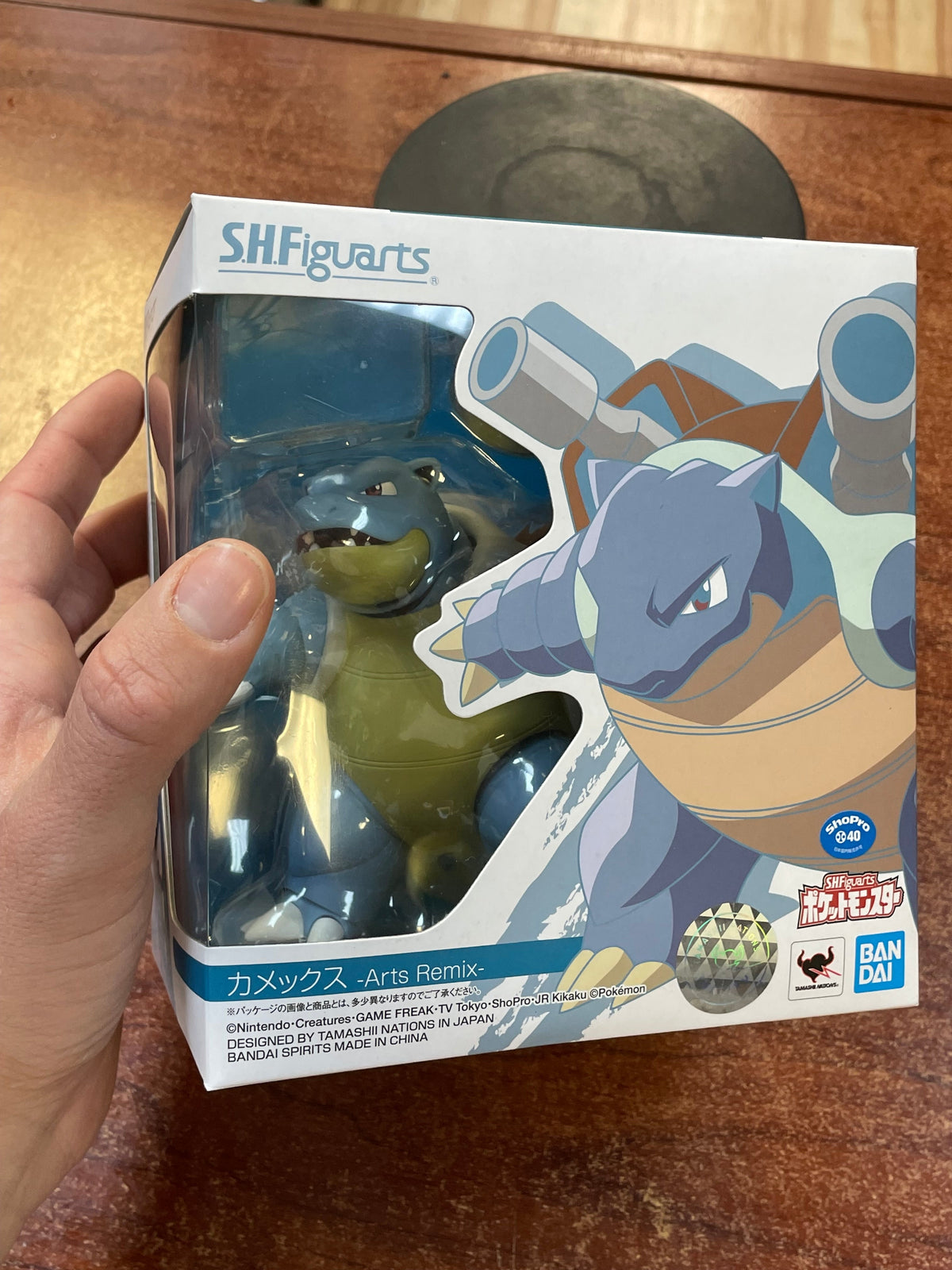 Blastoise -Art Remix- (Pokemon, Bandai SH Figuarts) *SEALED* product image 4, provided for visual reference and product