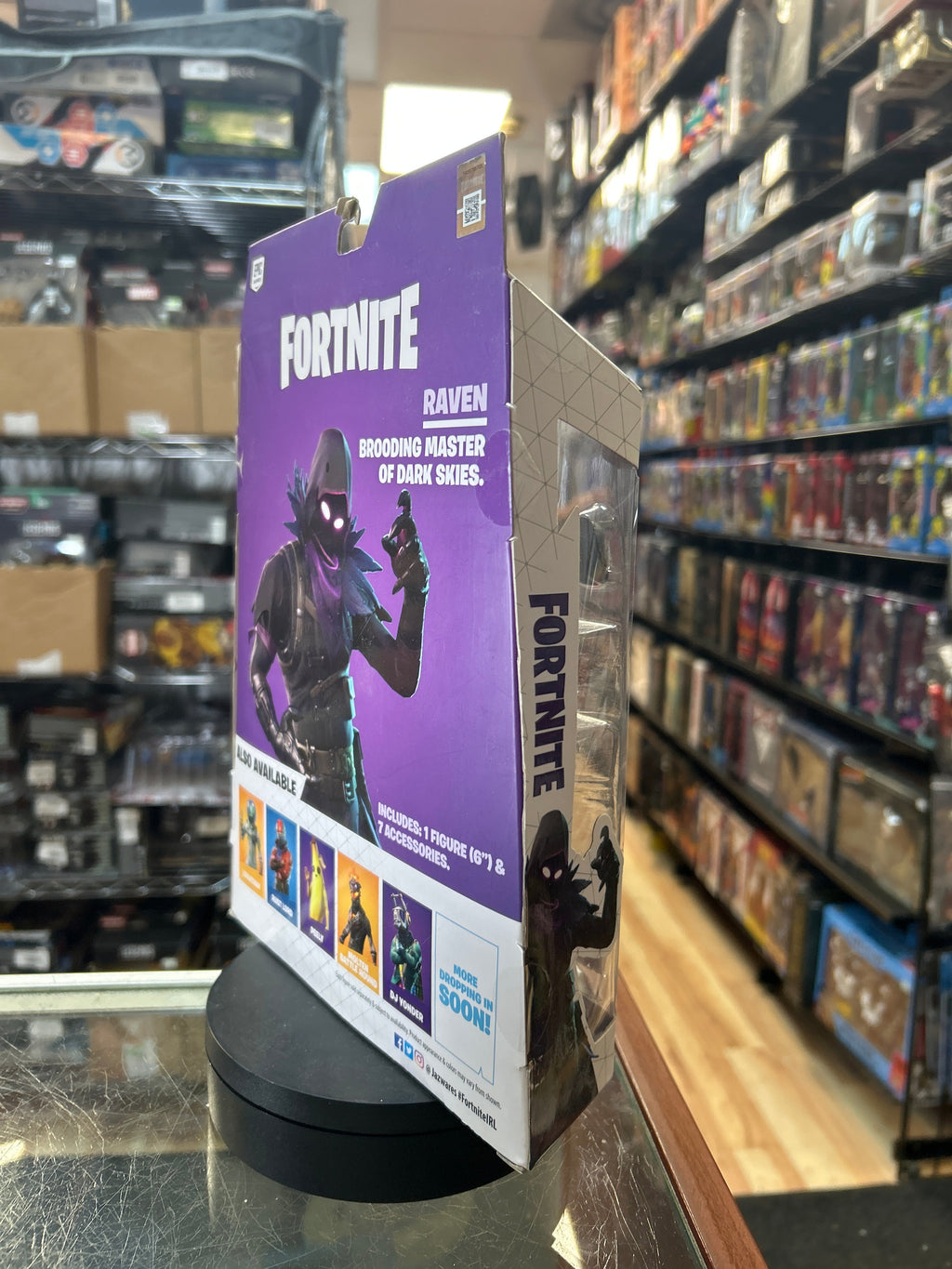 Raven -Legendary- (Fortnite, Jazwares) **SEALED** product image 3, provided for visual reference and product detail review