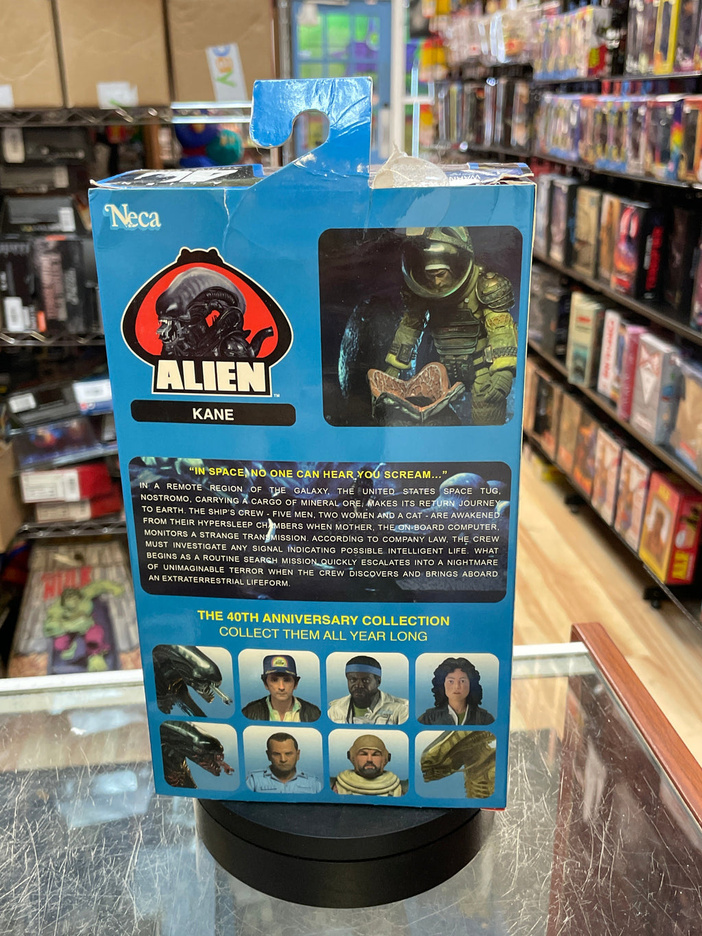 Kane -40th Anniversary- (Alien, NECA) **NEW** product image 2, provided for visual reference and product detail review