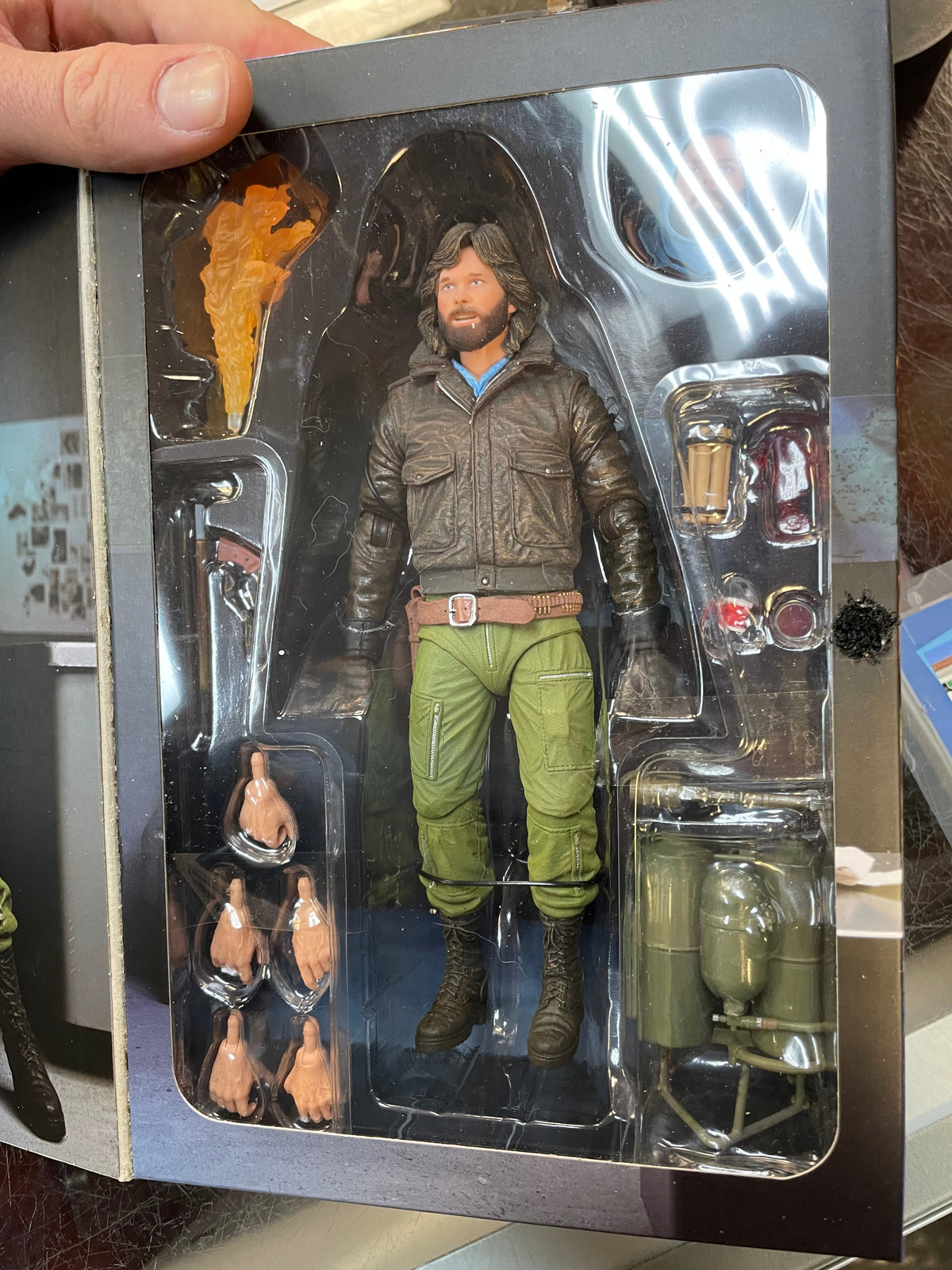Station Survival Macready (The Thing, NECA) **SEALED** product image 2, provided for visual reference and product detail
