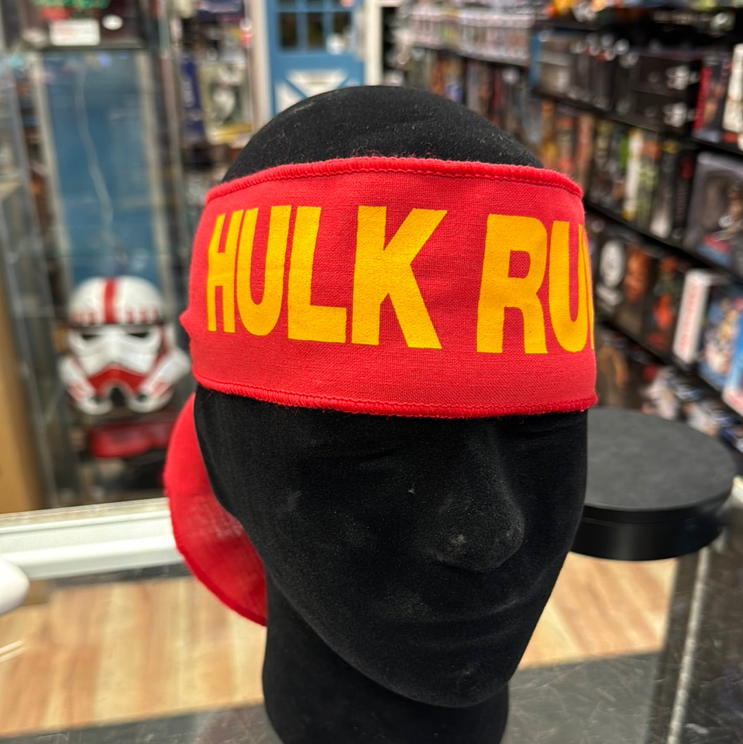 Hulk Hogan Hulk Rules Bandana 36” (Vintage WWF WWE, Titan Sports) product image 7, provided for visual reference and product