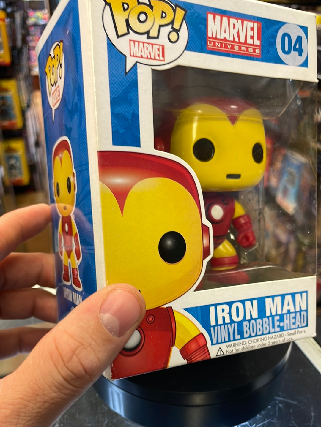 Iron Man 04 Large Font (Funko Pop! Marvel Universe) product image 17, provided for visual reference and product detail review