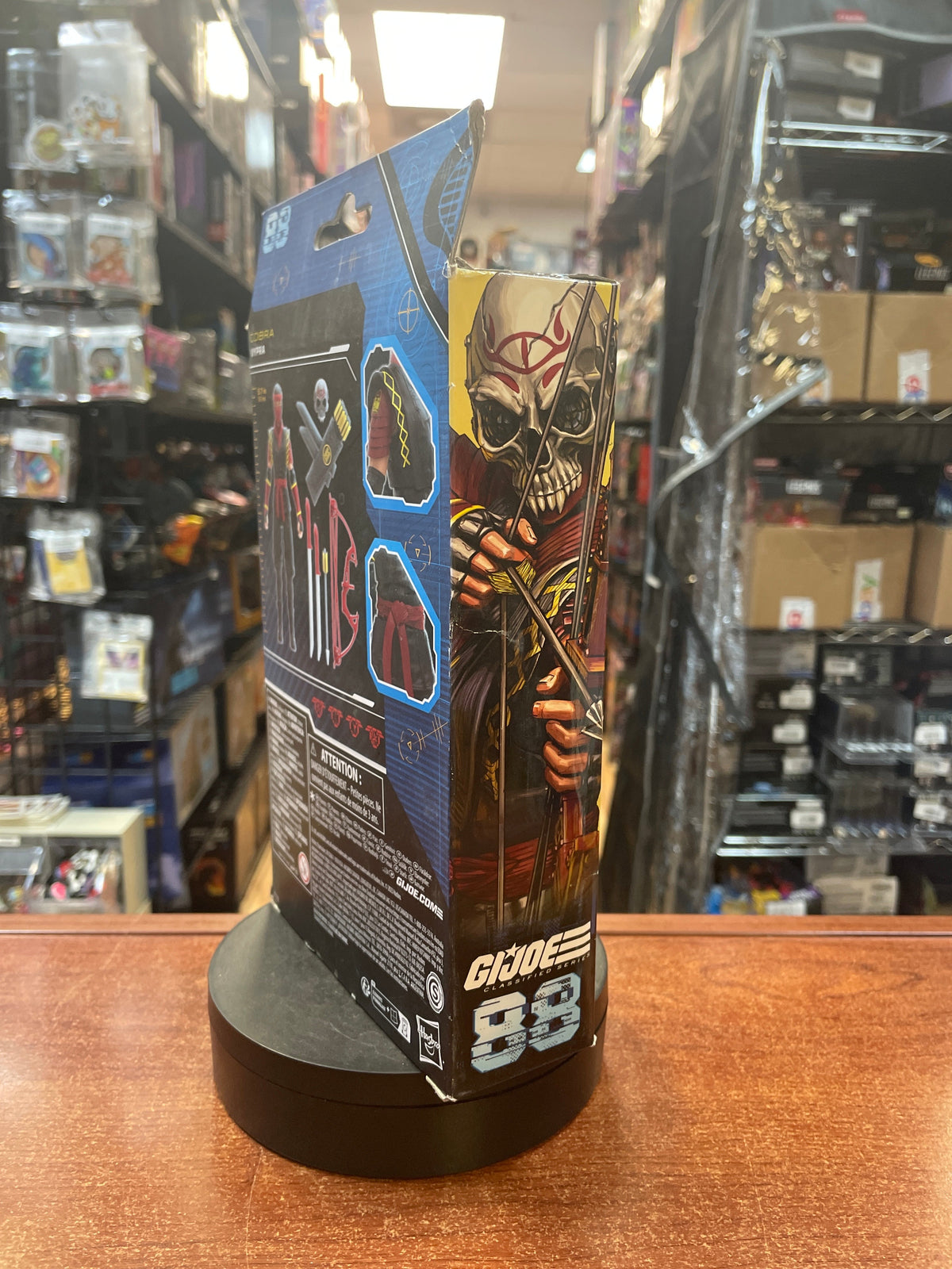 Python Patrol Vypra (GI Joe Classified, Hasbro) **SEALED** product image 3, provided for visual reference and product detail
