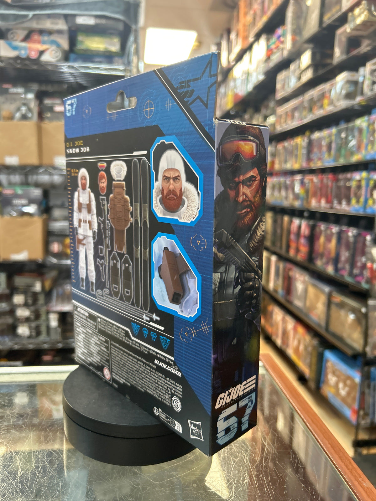 Snow Job (GI Joe Classified, Hasbro) **SEALED** product image 3, provided for visual reference and product detail review
