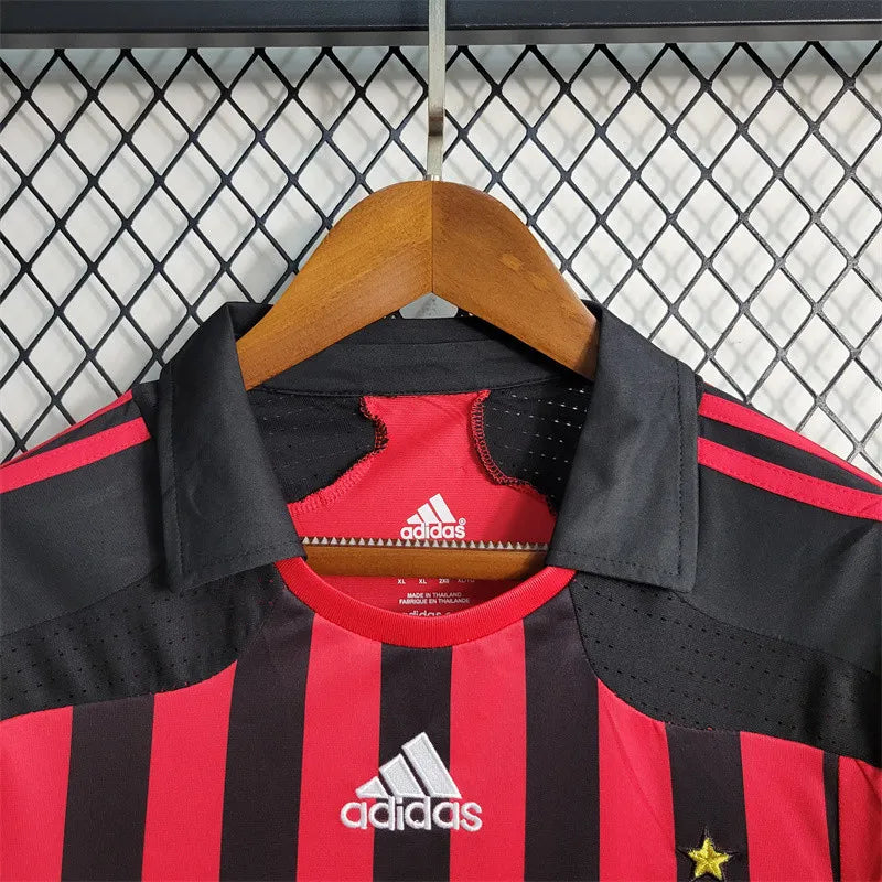 AC Milan Jersey Home kit 07/08 Long Sleeves retro Football product image 3