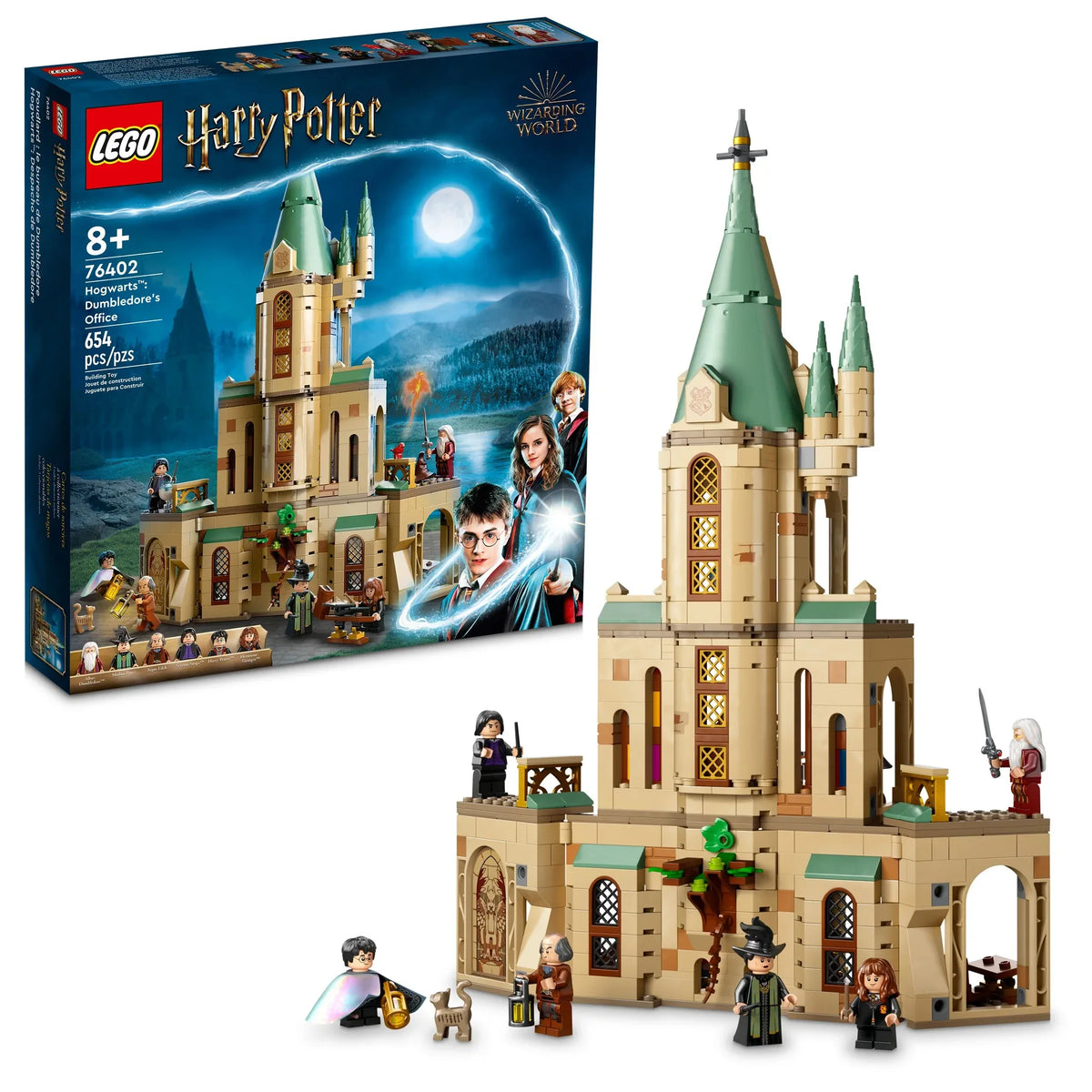 76402 Hogwarts™: Dumbledore’s Office (Retired) (New Sealed) product image 1, provided for visual reference and product