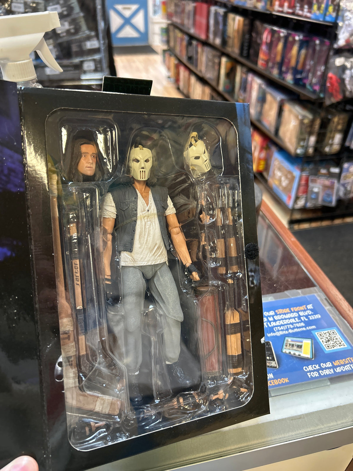 Ultimate Casey Jones (TMNT Ninja Turtles, NECA) **SEALED** product image 7, provided for visual reference and product detail