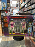 Glamrock Chica & Shattered Glamrock Chica (FNAF, JazWares) **COMPLETE** product image 1, provided for visual reference and
