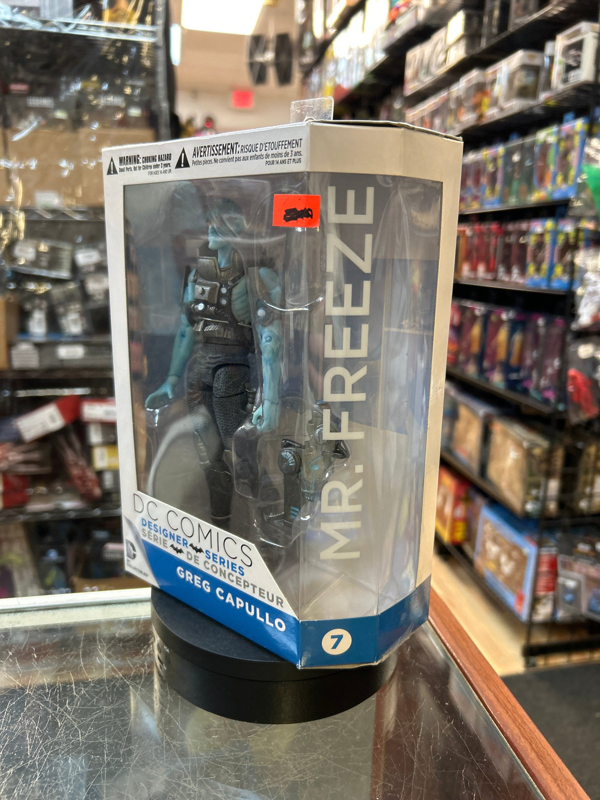 Mr Freeze -Greg Capullo- (DC Direct, Designer Series) **SEALED** product image 6, provided for visual reference and product