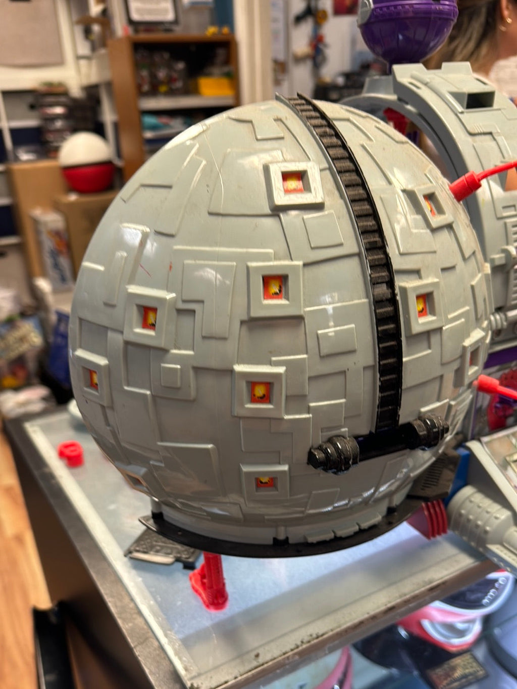Technodrome 0200 (Vintage TMNT NInja Turtles, Playmates) Complete product image 13, provided for visual reference and