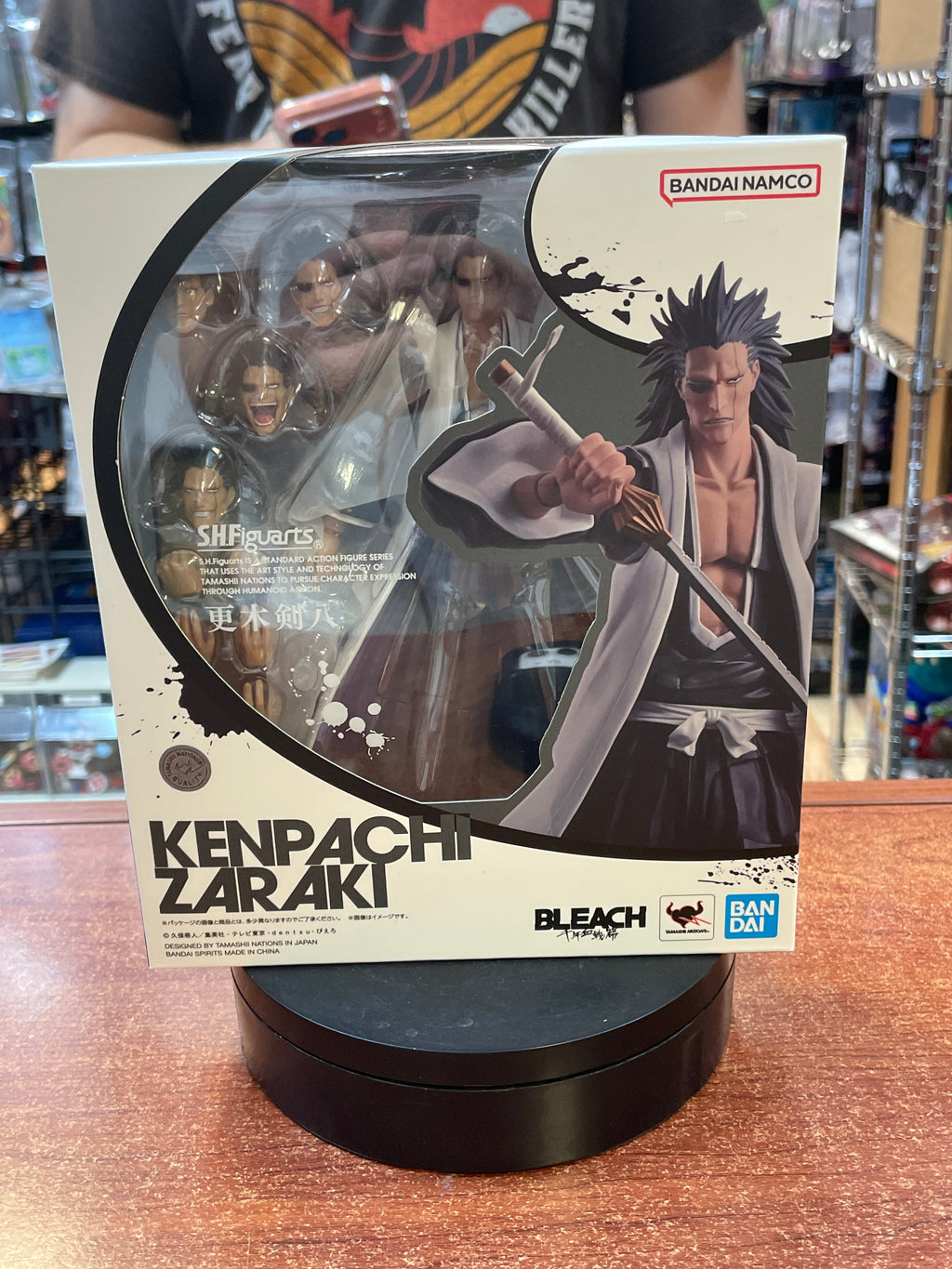 Kenpachi Zaraki (Bleach, Bandai SH Figuarts) *SEALED* product image 1, provided for visual reference and product detail