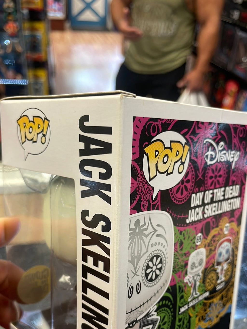 Day of the Dead Jack Skellington Large GITD 69 (Funko Pop! Disney NBC) product image 18, provided for visual reference and