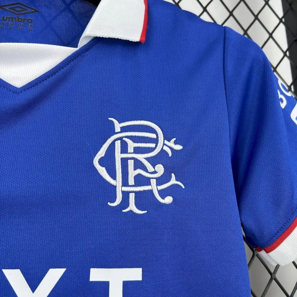 Kids Rangers Jersey 25/26 Home Football Kit Soccer product image 2