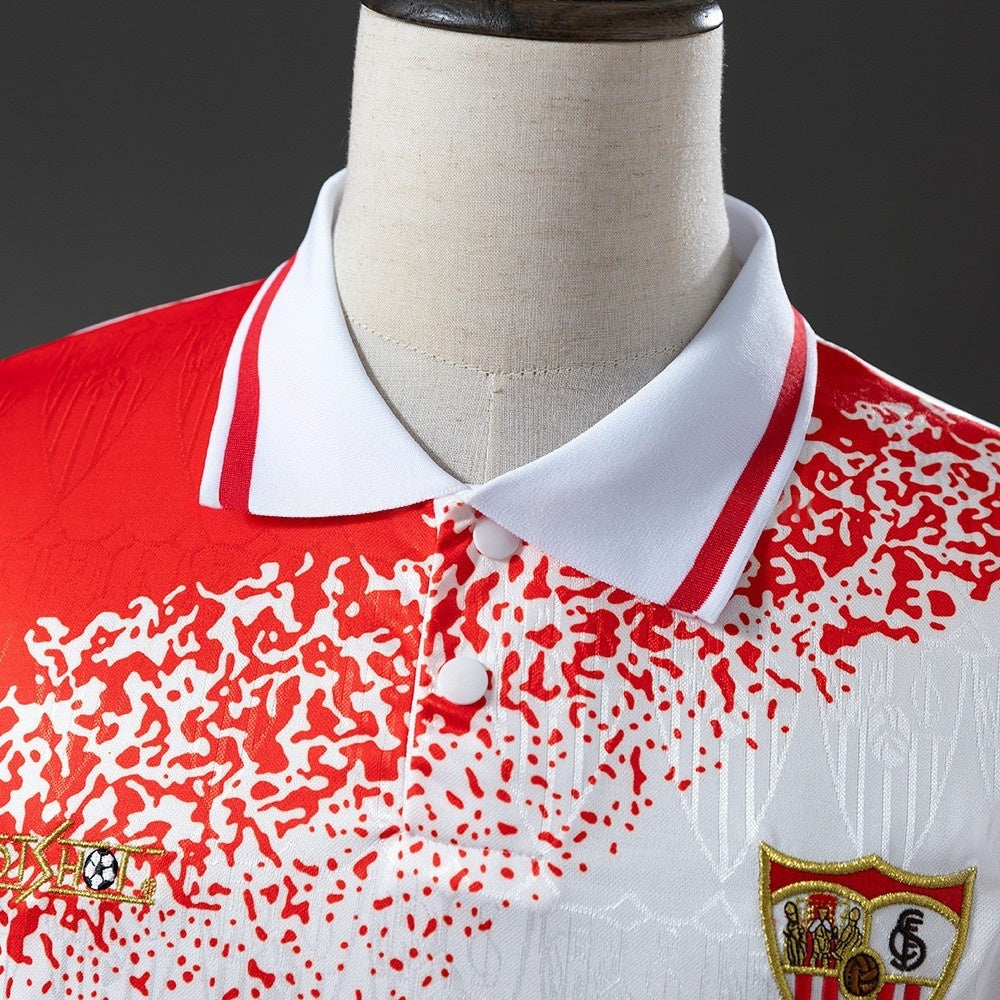 Sevilla Jersey 1993-94 Home Retro Football Kit product image 6