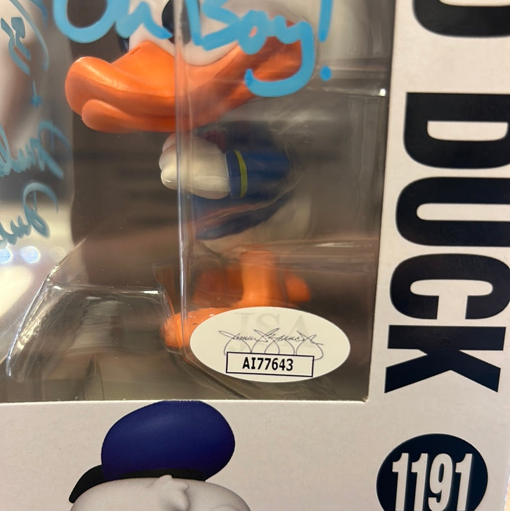 Donald Duck signed by Daniel Ross (Funko, Disney) *JSA* product image 6, provided for visual reference and product detail