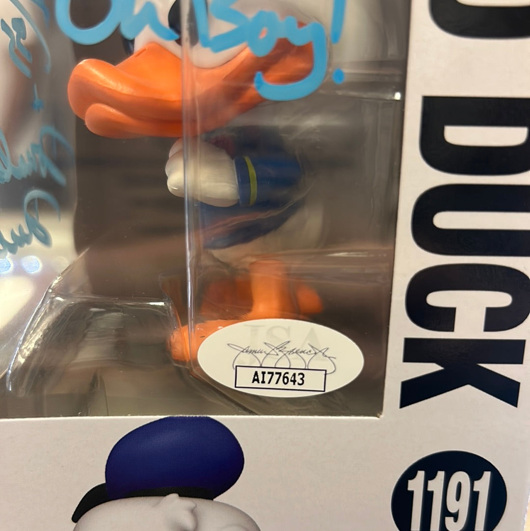 Donald Duck signed by Daniel Ross (Funko, Disney) *JSA* product image 6, provided for visual reference and product detail