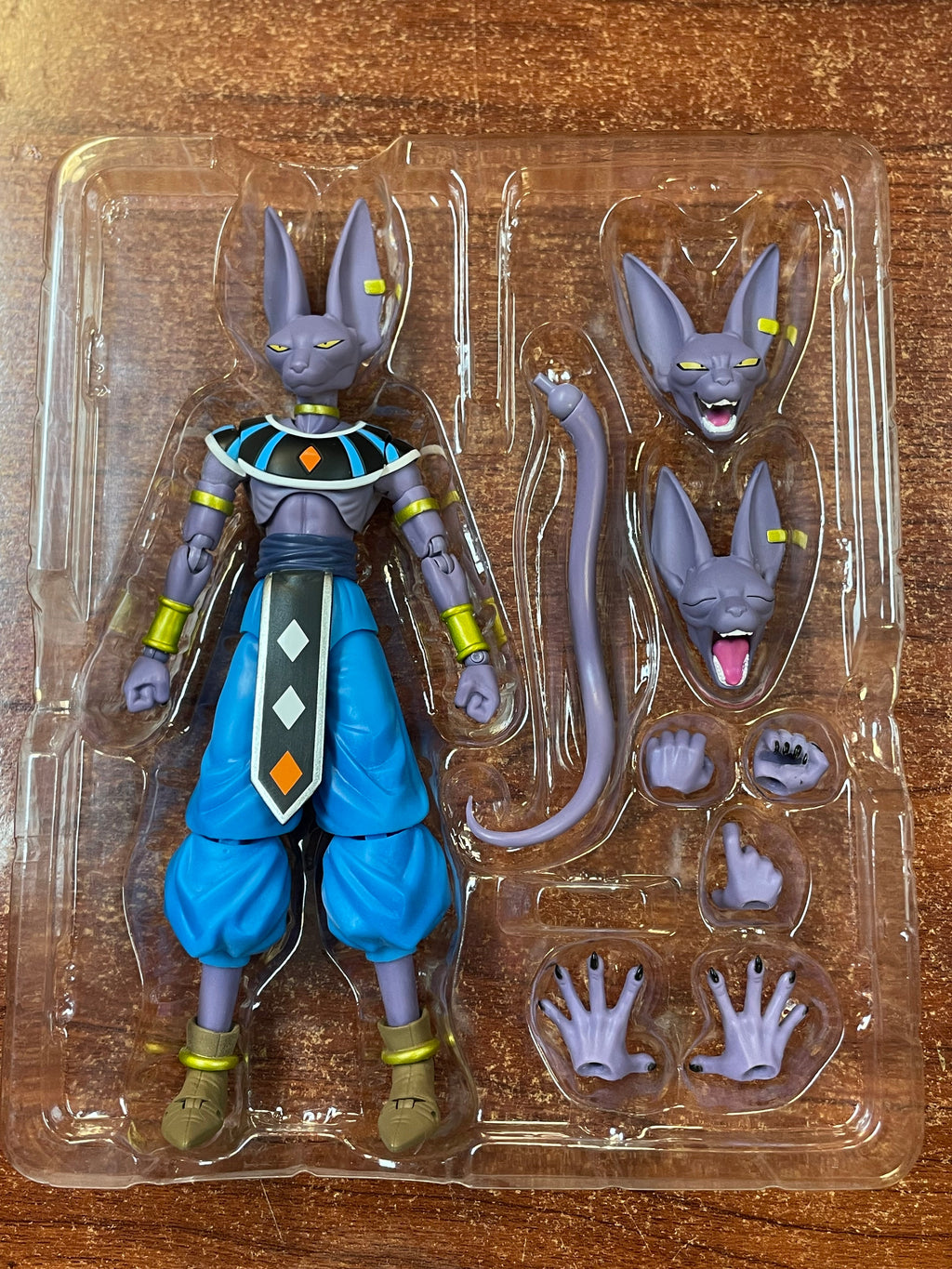 Beerus (Dragon Ball, Bandai SH Figuarts) *COMPLETE* product image 2, provided for visual reference and product detail review