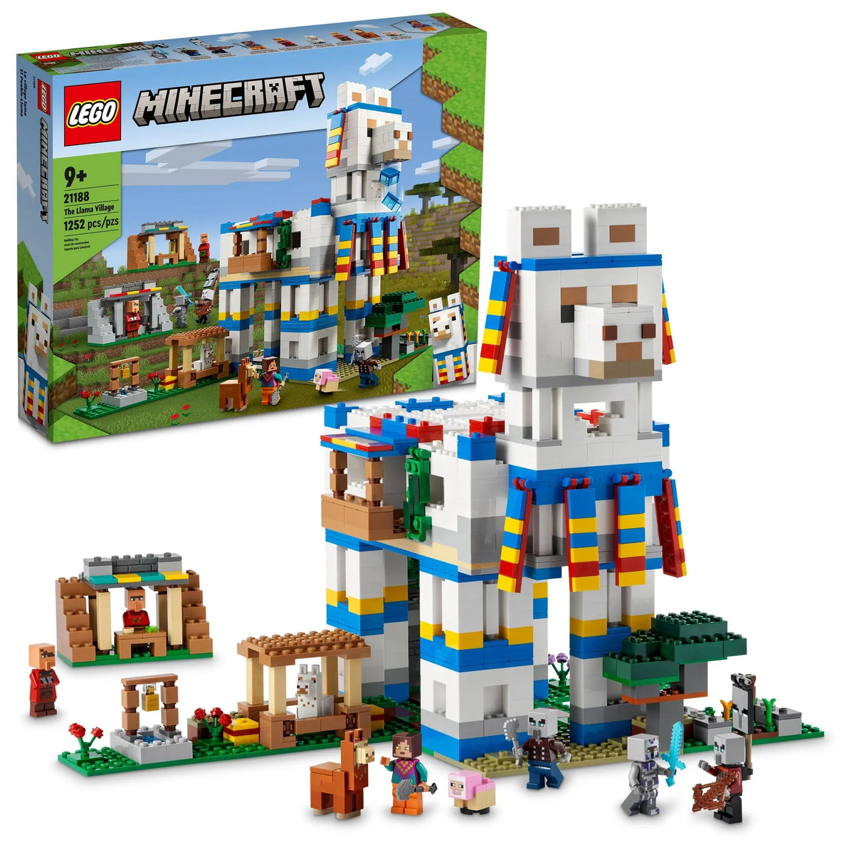 21188 The Llama Village (Retired) (New Sealed) product image 1, provided for visual reference and product detail review