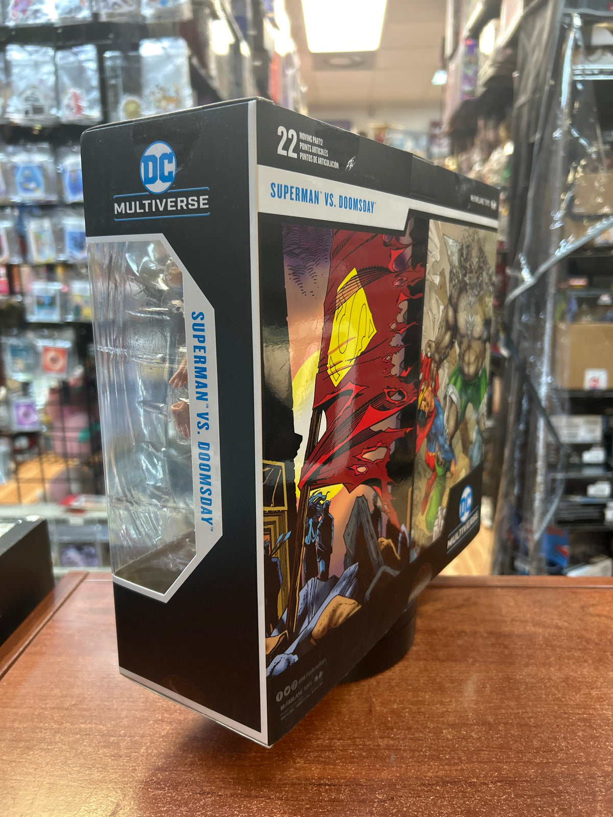 Superman vs Doomsday (DC Multiverse, McFarlane) **SEALED** product image 5, provided for visual reference and product detail