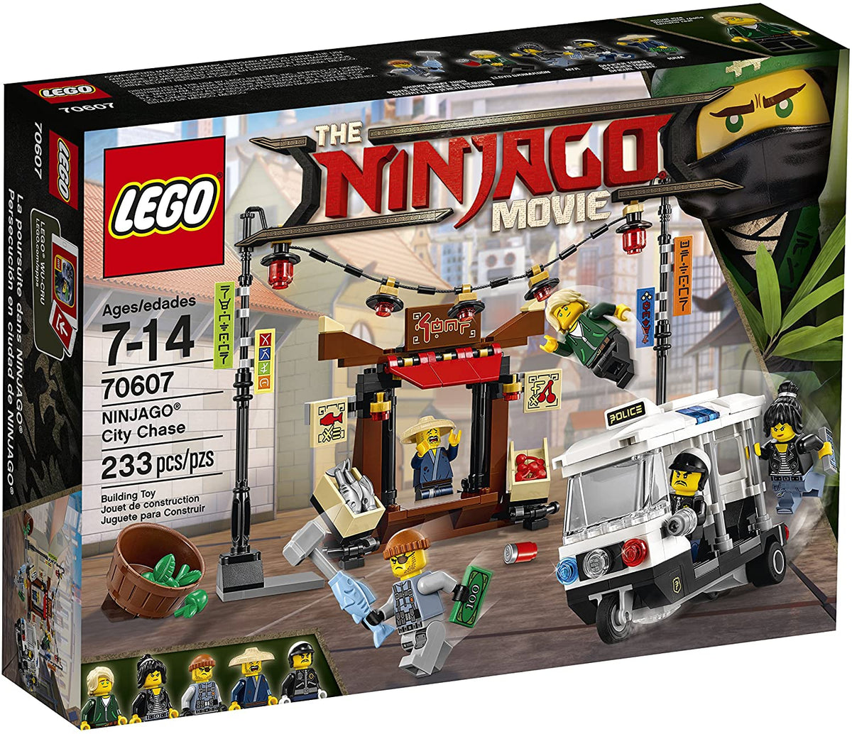 70607 Ninjago City Chase (Certified Complete) (Retired) product image 1, provided for visual reference and product detail