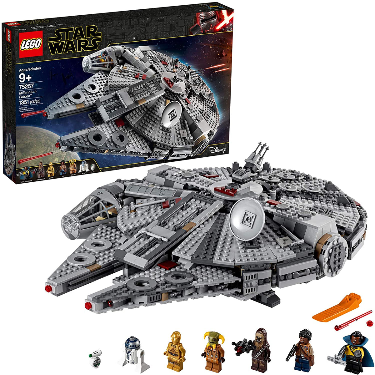 75257 Millennium Falcon (Retired) (New Sealed) product image 1, provided for visual reference and product detail review