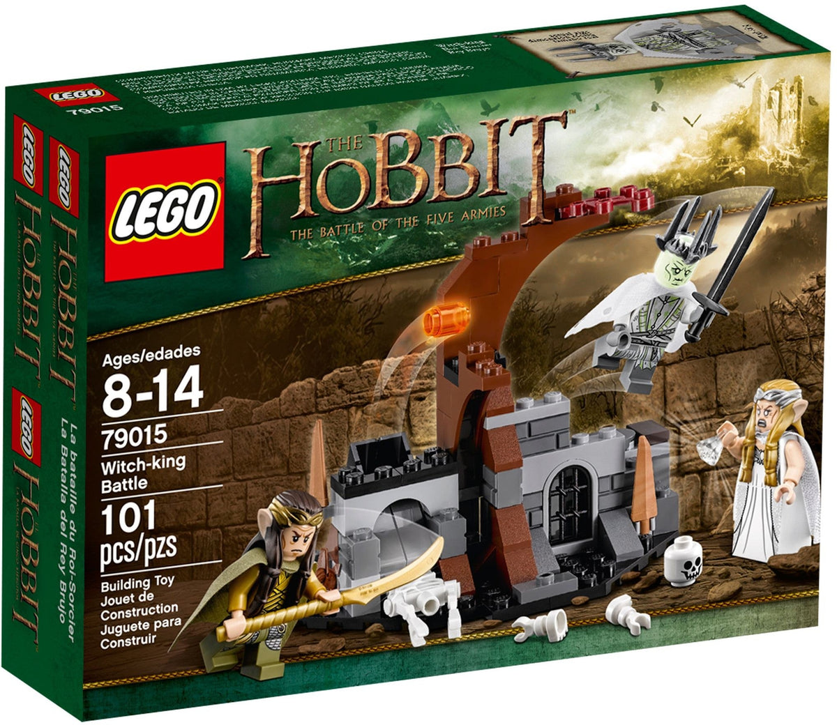 79015 The Hobbit Witch-King Battle (Retired) (New Sealed) product image 1, provided for visual reference and product detail