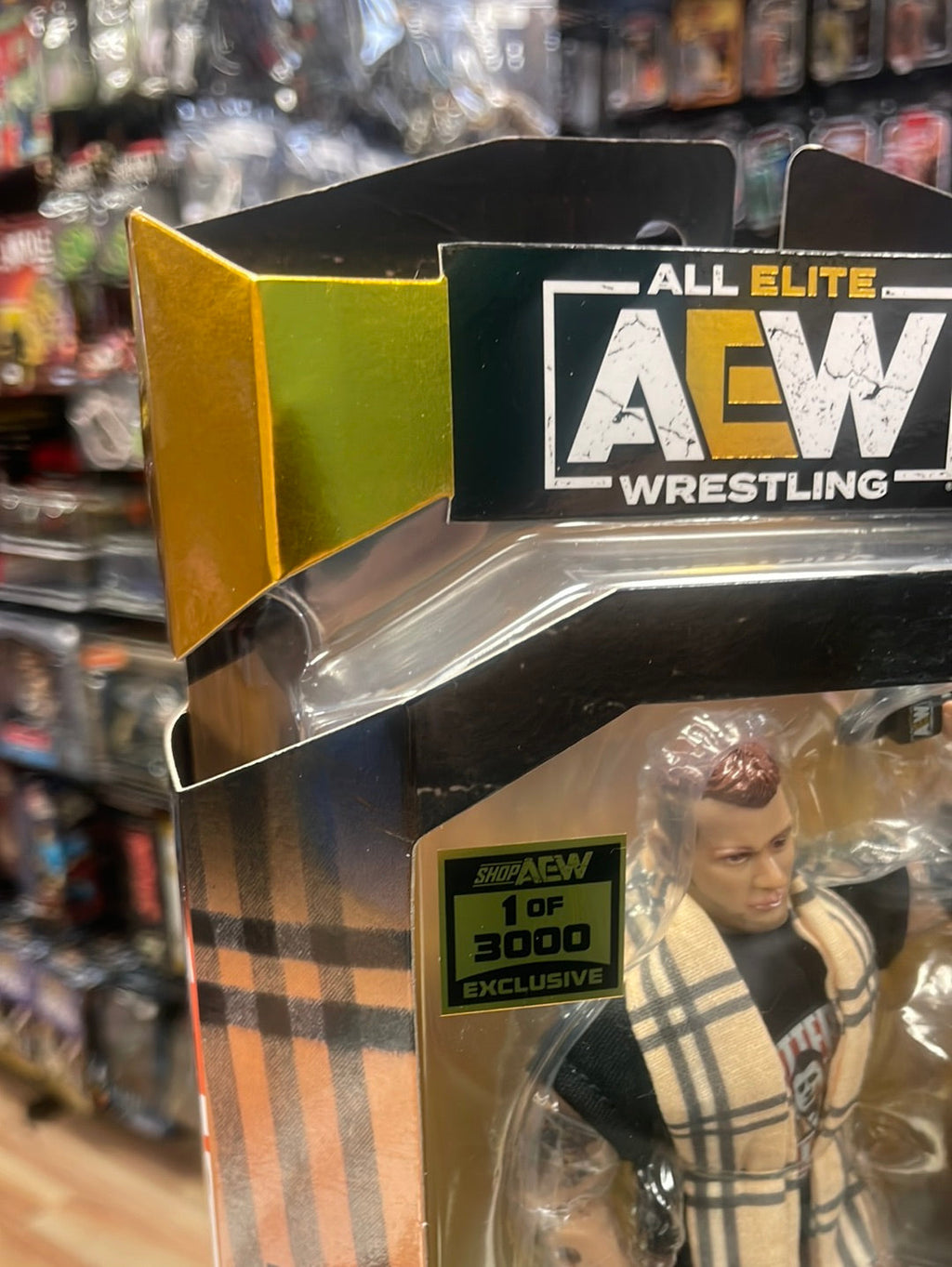 MJF Exclusive Chase 1 of 3000 (Jazwares, AEW All Elite Wrestling) product image 2, provided for visual reference and product