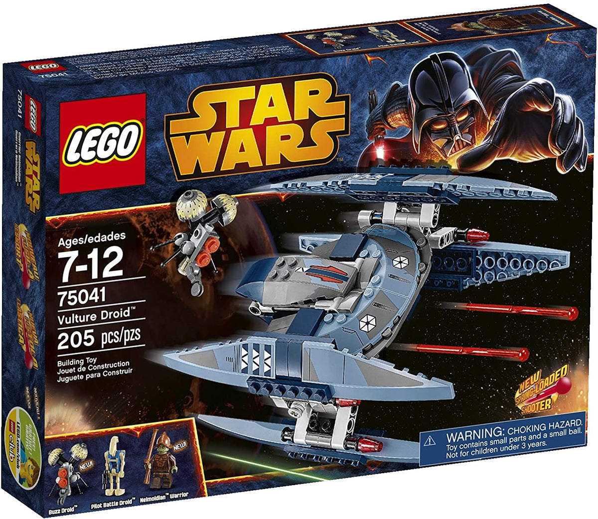 75041 Vulture Droid (Retired) (New Sealed) product image 1, provided for visual reference and product detail review