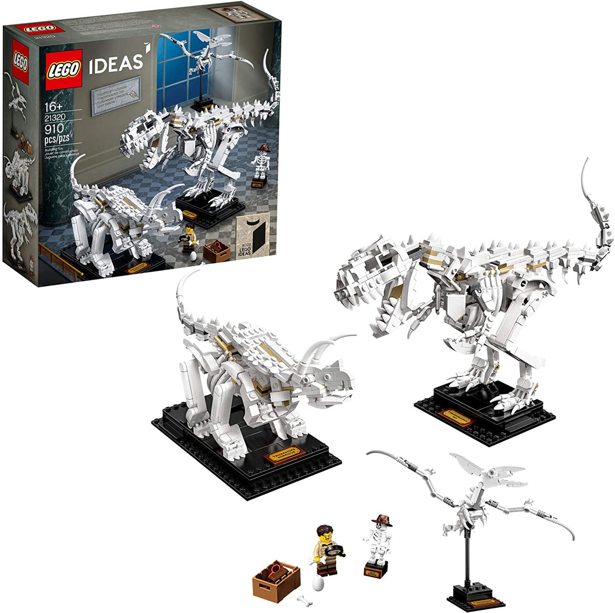 21320 Ideas Dinosaur Fossils (Retired) (Certified Complete) product image 1, provided for visual reference and product