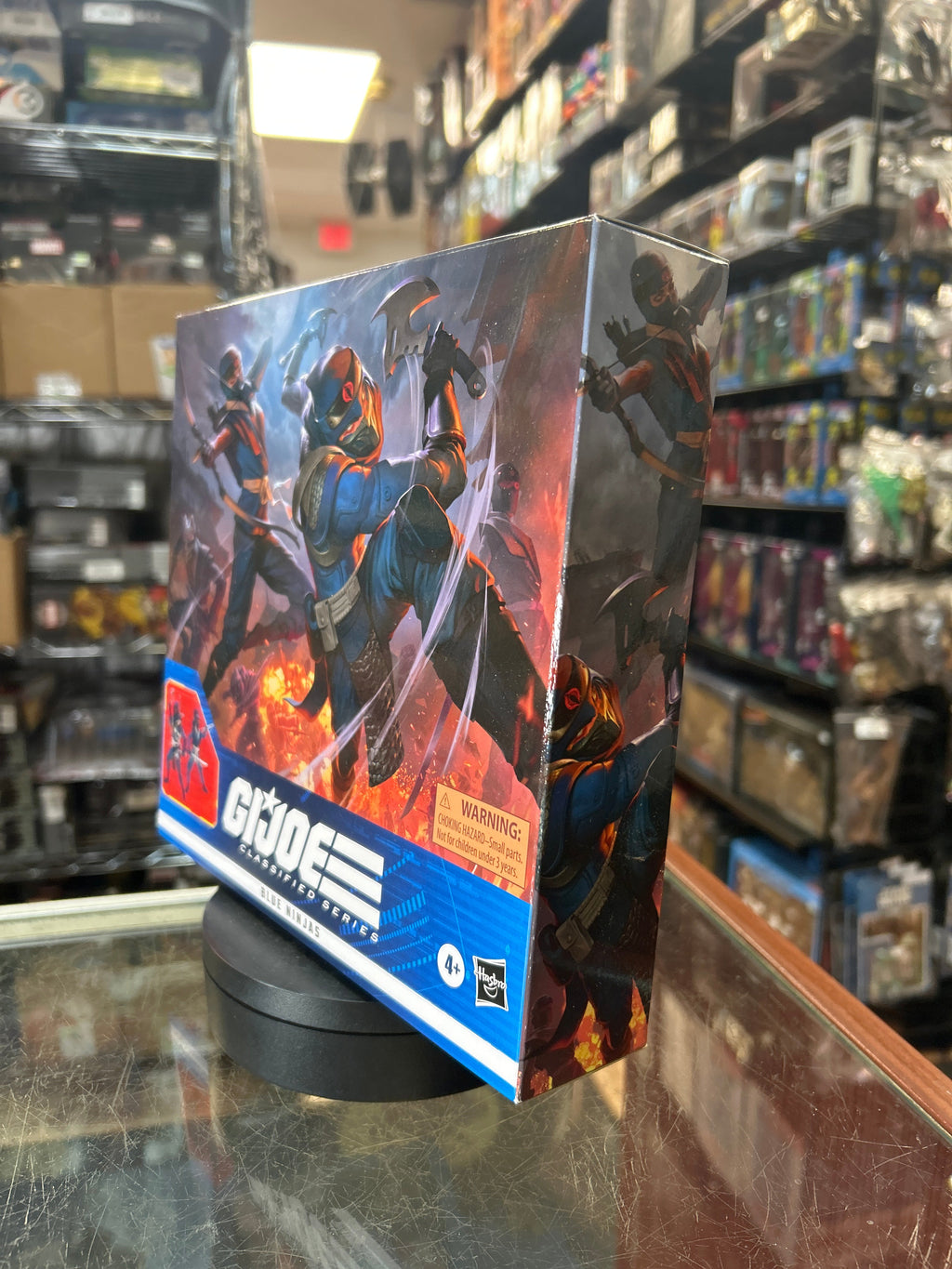 Blue Ninja (GI Joe Classified, Hasbro) **SEALED** product image 6, provided for visual reference and product detail review