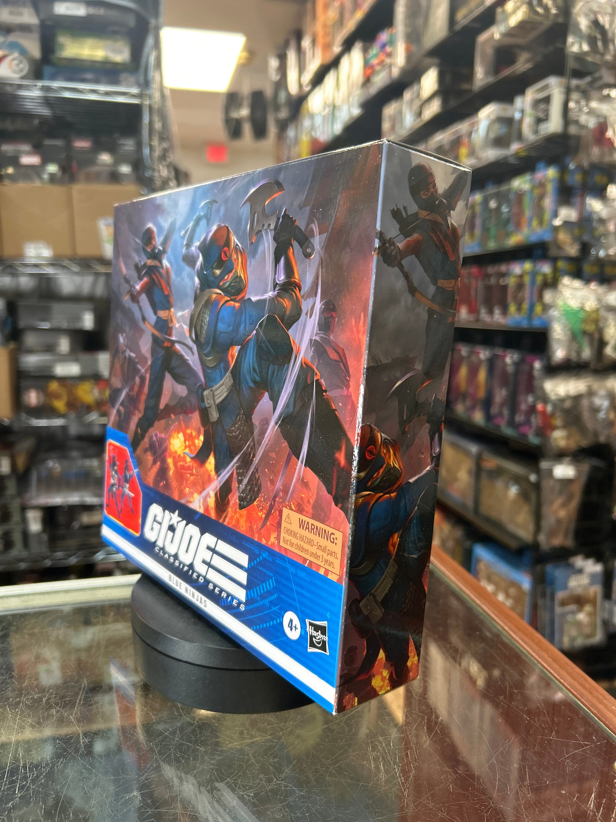 Blue Ninja (GI Joe Classified, Hasbro) **SEALED** product image 6, provided for visual reference and product detail review